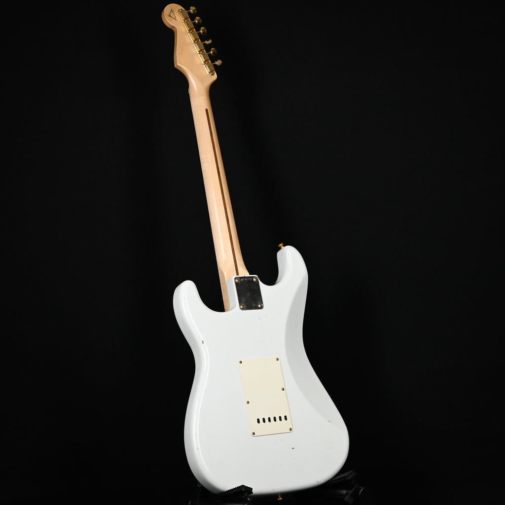 Fender Custom Shop Masterbuilt Yuriy Shishkov Featherweight Stratocaster Journeyman- Olympic White 2026 (R145328) Used – Mint
