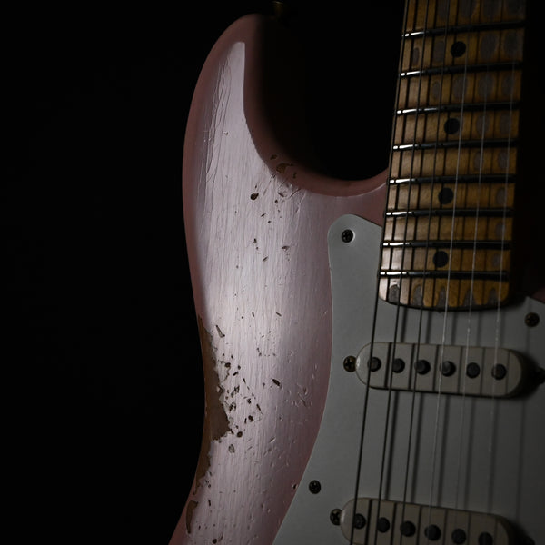 Fender Custom Shop 1957 Stratocaster Heavy Relic- Shell Pink 2024 (R136246)