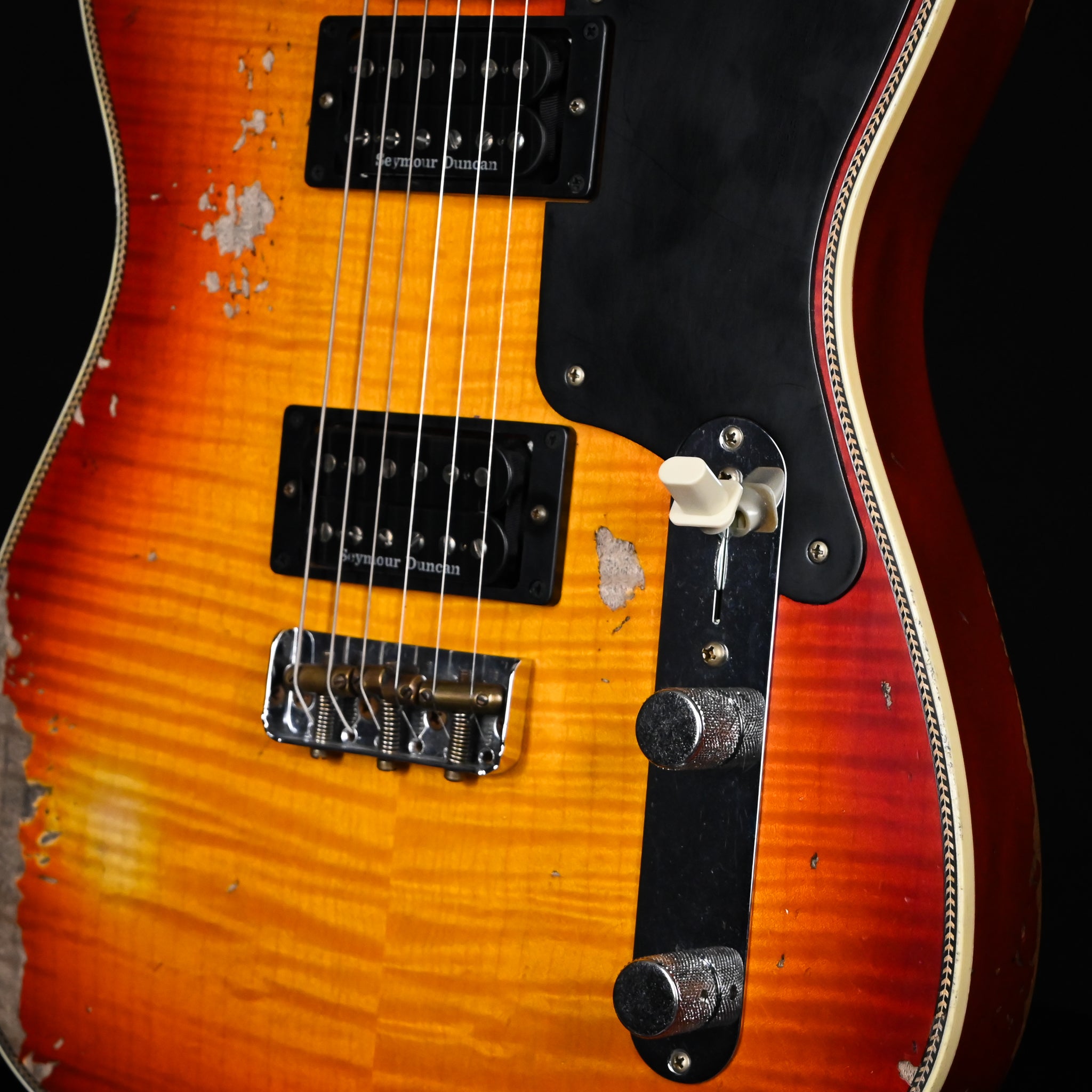 Fender Custom Shop Limited Edition Artisan Flame Maple Top Telecaster, Heavy Relic- Super Aged Cherry Sunburst 2026 (CZ591418) Summer Event Special Run