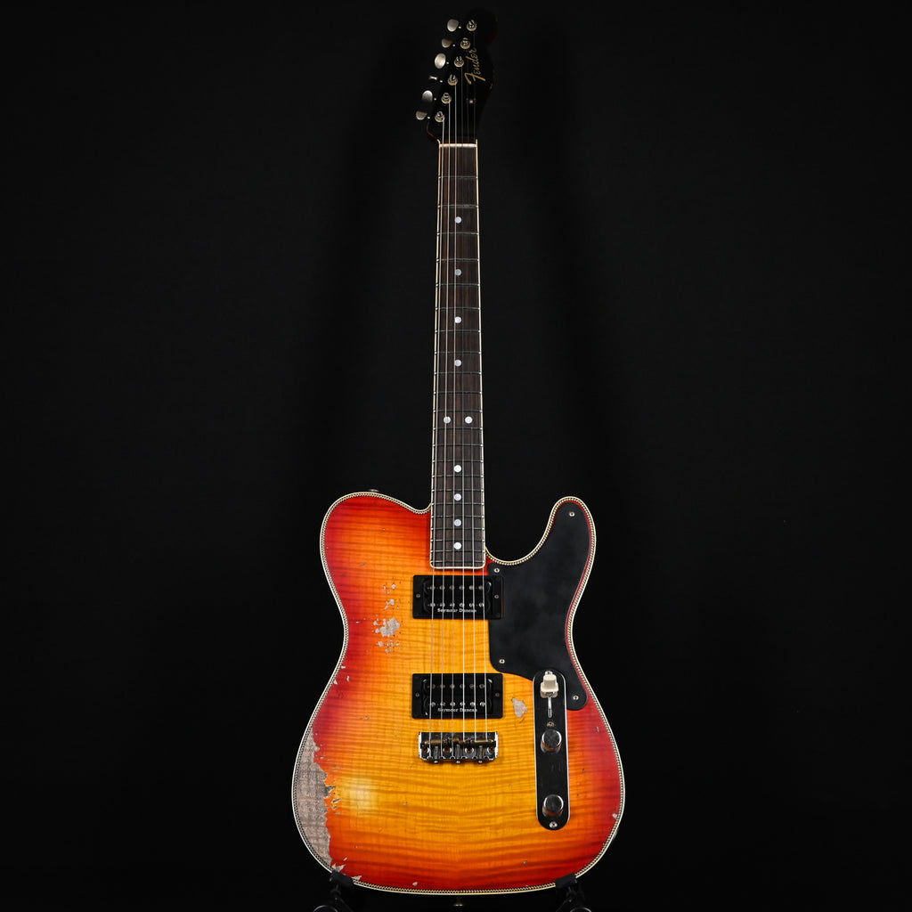 Fender Custom Shop Limited Edition Artisan Flame Maple Top Telecaster, Heavy Relic- Super Aged Cherry Sunburst 2026 (CZ591418) Summer Event Special Run