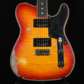 Fender Custom Shop Limited Edition Artisan Flame Maple Top Telecaster, Heavy Relic- Super Aged Cherry Sunburst 2026 (CZ591418) Summer Event Special Run