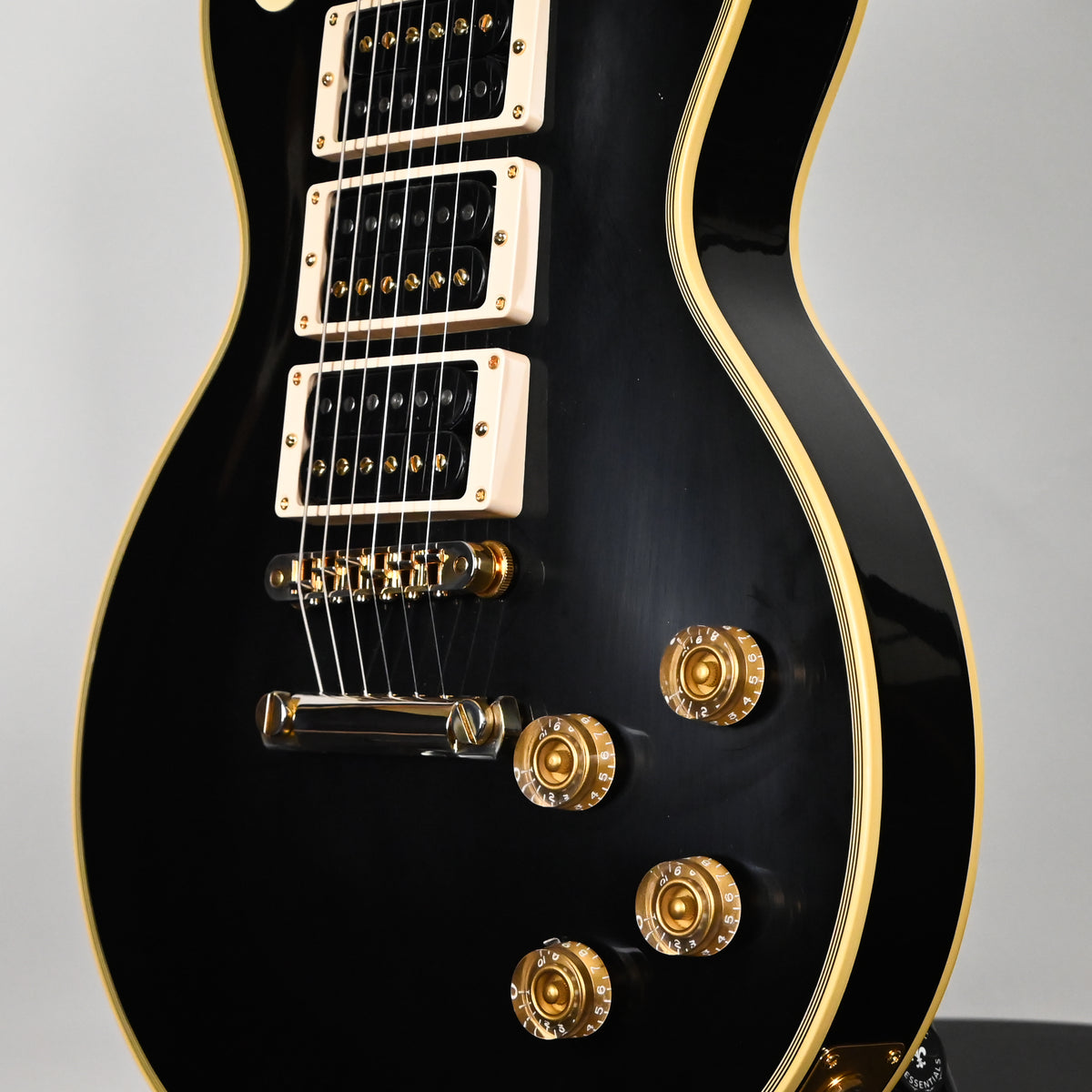 Gibson Custom Peter Frampton "Phenix" Inspired Les Paul Custom VOS- Ebony 2023 (CS302362)