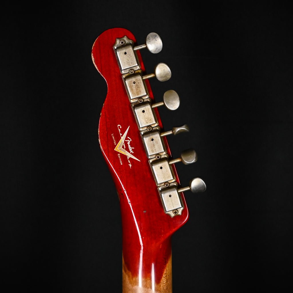 Fender Custom Shop Limited Edition Artisan Flame Maple Top Telecaster, Heavy Relic- Super Aged Cherry Sunburst 2026 (CZ591418) Summer Event Special Run