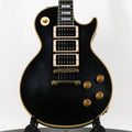 Gibson Custom Peter Frampton "Phenix" Inspired Les Paul Custom VOS- Ebony 2023 (CS302362)