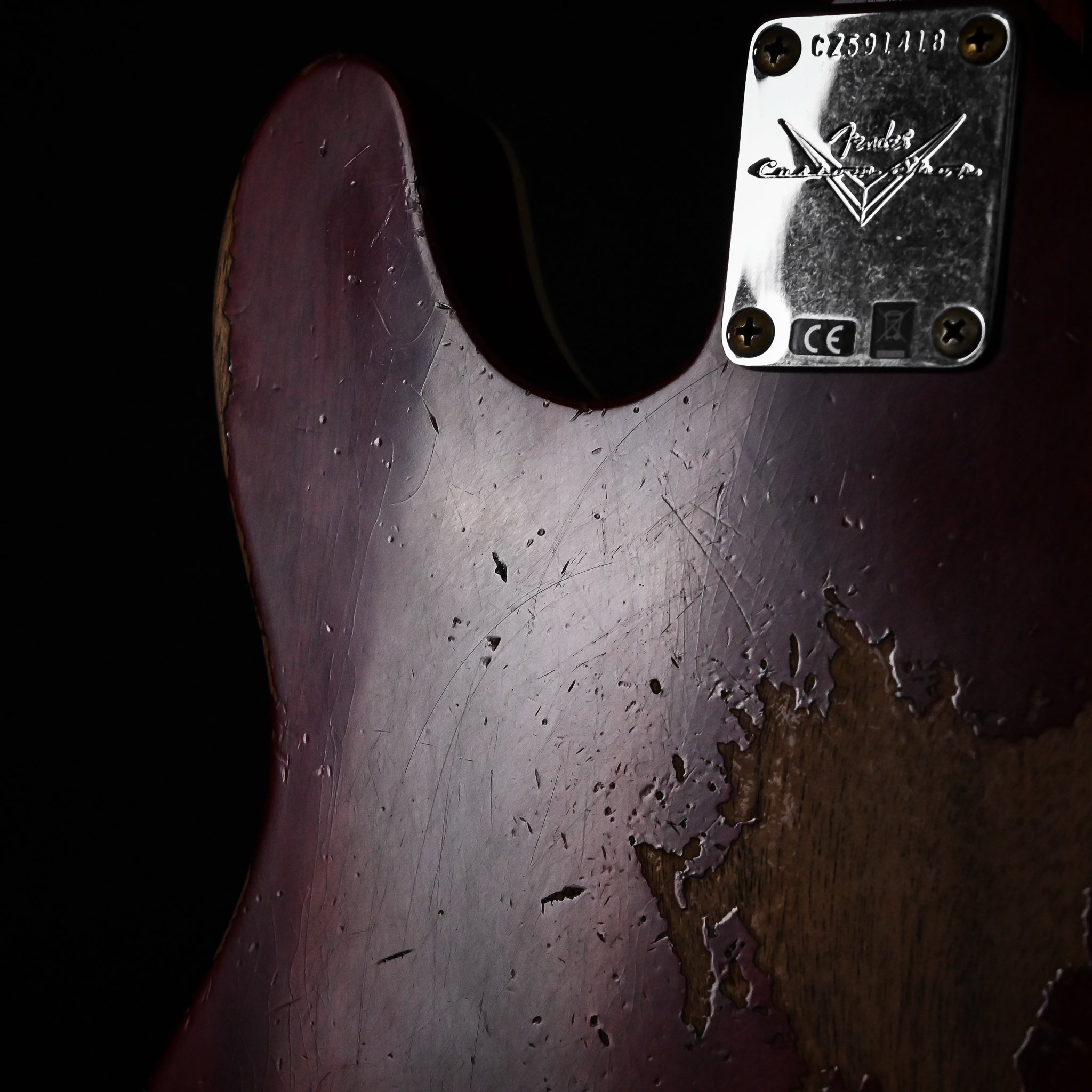 Fender Custom Shop Limited Edition Artisan Flame Maple Top Telecaster, Heavy Relic- Super Aged Cherry Sunburst 2026 (CZ591418) Summer Event Special Run