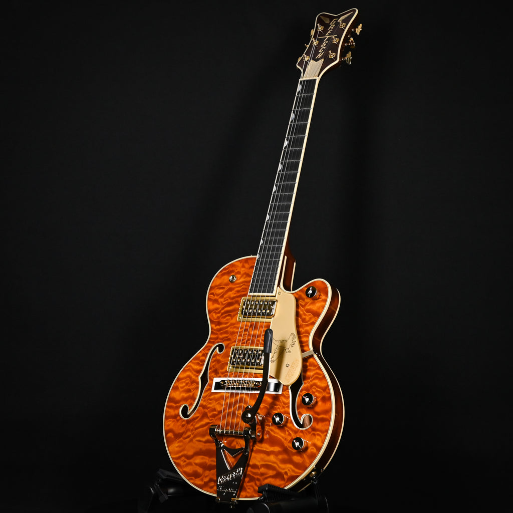 Gretsch Limited Edition Falcon Center Block Jr. w/ Bigsby & Quilted Maple- Roundup Orange 2025 (JT25030792)