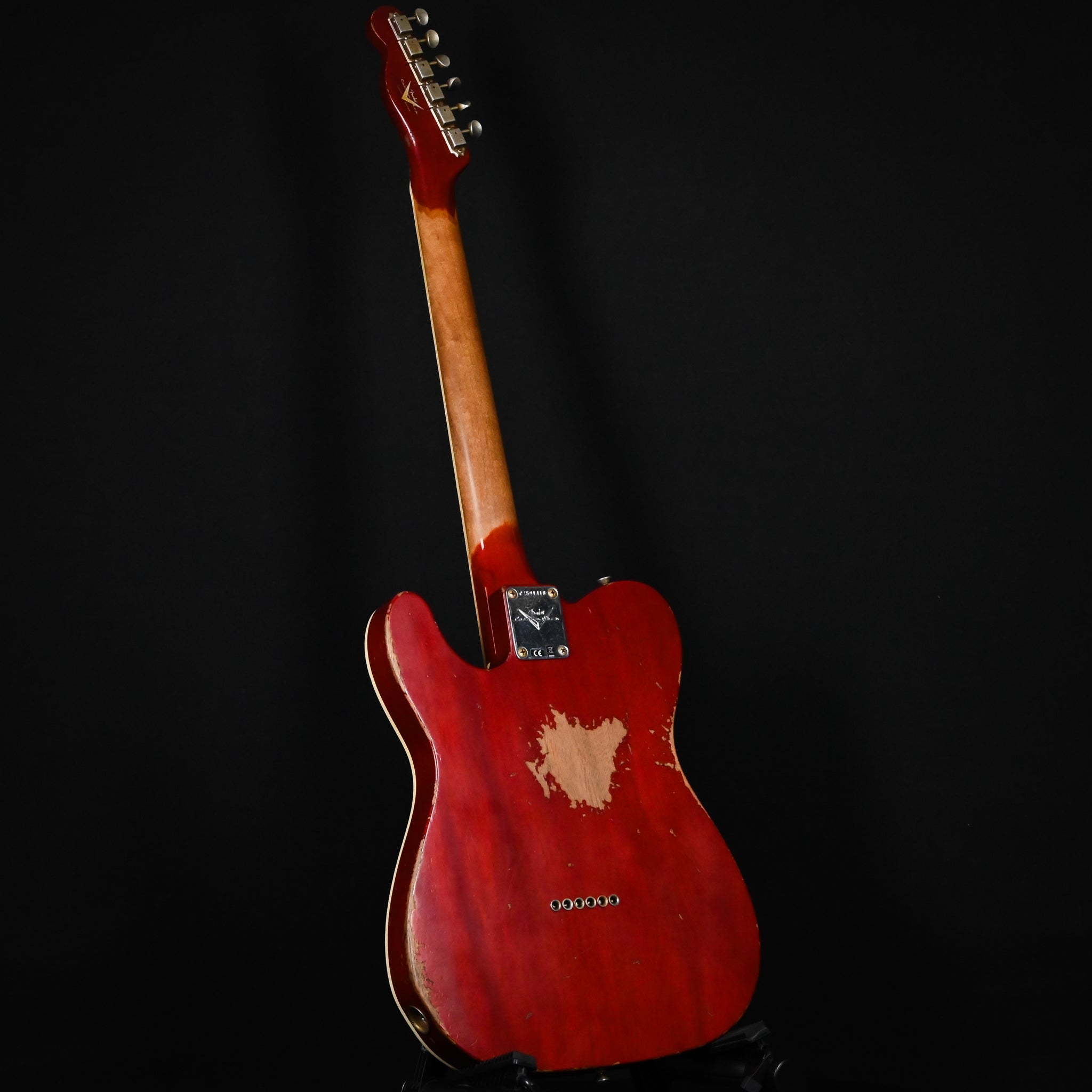 Fender Custom Shop Limited Edition Artisan Flame Maple Top Telecaster, Heavy Relic- Super Aged Cherry Sunburst 2026 (CZ591418) Summer Event Special Run