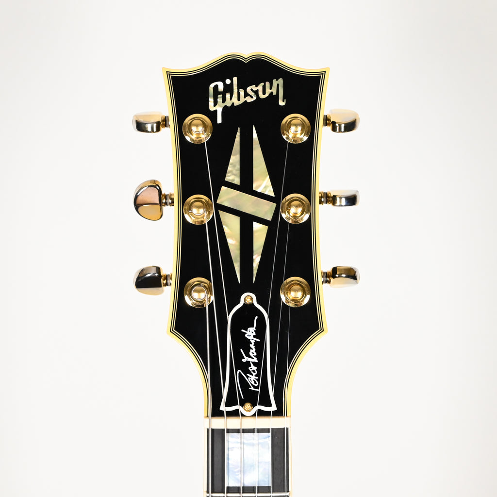 Gibson Custom Peter Frampton "Phenix" Inspired Les Paul Custom VOS- Ebony 2023 (CS302362)
