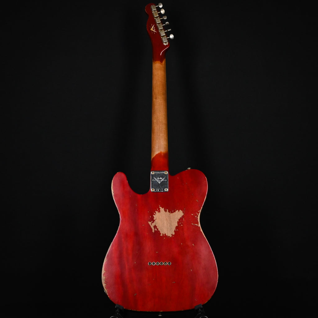 Fender Custom Shop Limited Edition Artisan Flame Maple Top Telecaster, Heavy Relic- Super Aged Cherry Sunburst 2026 (CZ591418) Summer Event Special Run