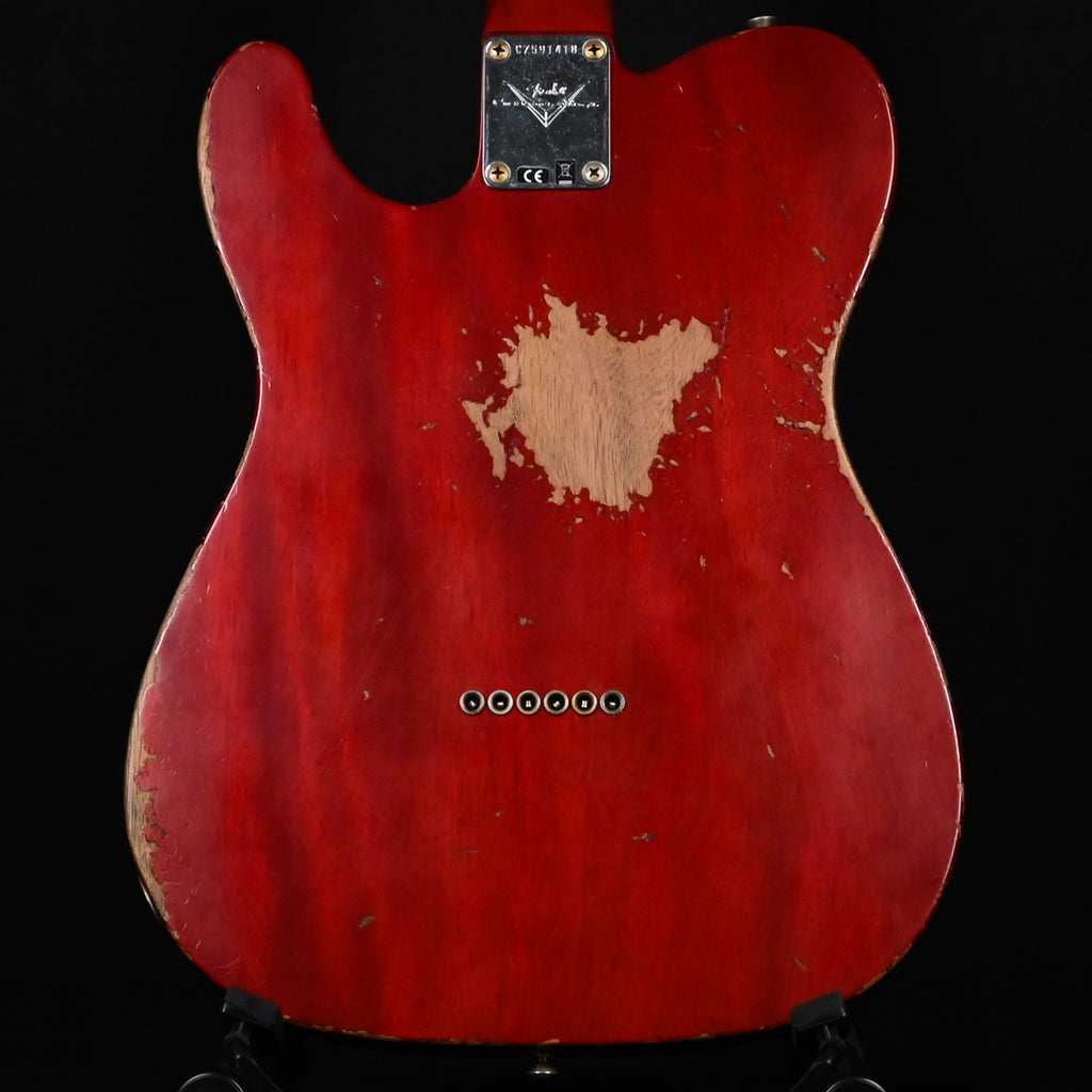 Fender Custom Shop Limited Edition Artisan Flame Maple Top Telecaster, Heavy Relic- Super Aged Cherry Sunburst 2026 (CZ591418) Summer Event Special Run