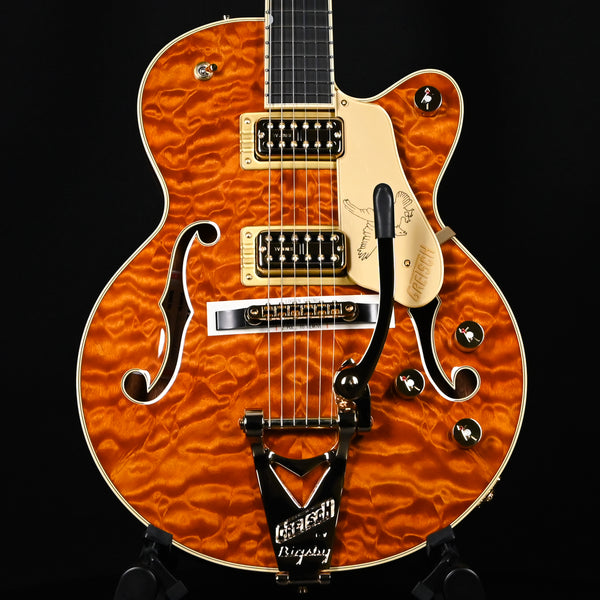 Gretsch Limited Edition Falcon Center Block Jr. w/ Bigsby & Quilted Maple- Roundup Orange 2025 (JT25030792)