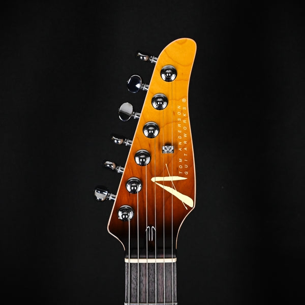 Tom Anderson Custom Angel- Tobacco Burst w/ Binding 2025 (09-06-25P)