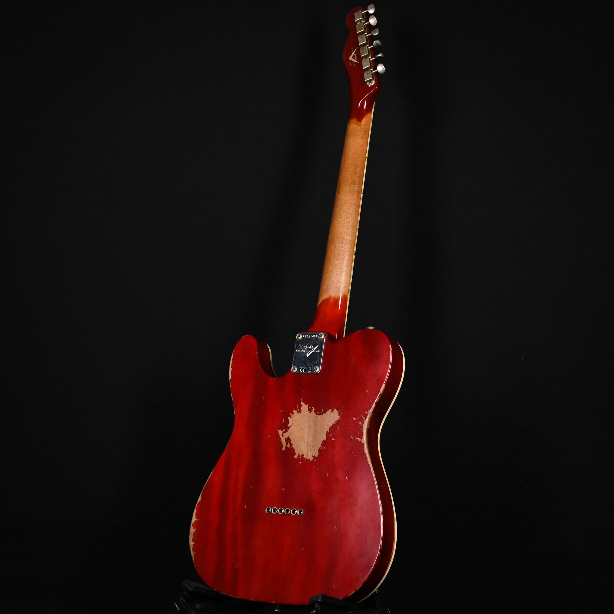 Fender Custom Shop Limited Edition Artisan Flame Maple Top Telecaster, Heavy Relic- Super Aged Cherry Sunburst 2026 (CZ591418) Summer Event Special Run
