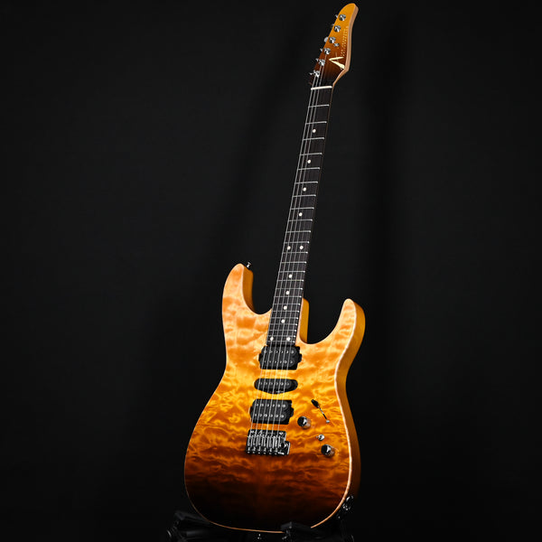 Tom Anderson Custom Angel- Tobacco Burst w/ Binding 2025 (09-06-25P)