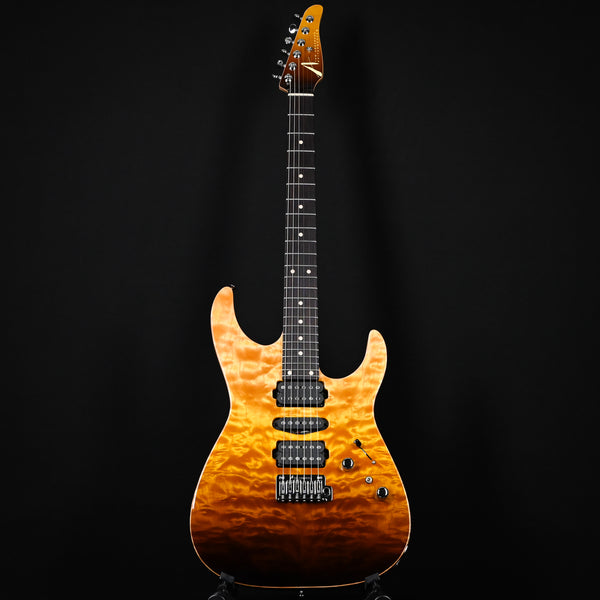 Tom Anderson Custom Angel- Tobacco Burst w/ Binding 2025 (09-06-25P)