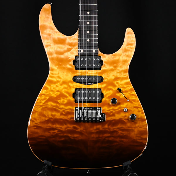 Tom Anderson Custom Angel- Tobacco Burst w/ Binding 2025 (09-06-25P)