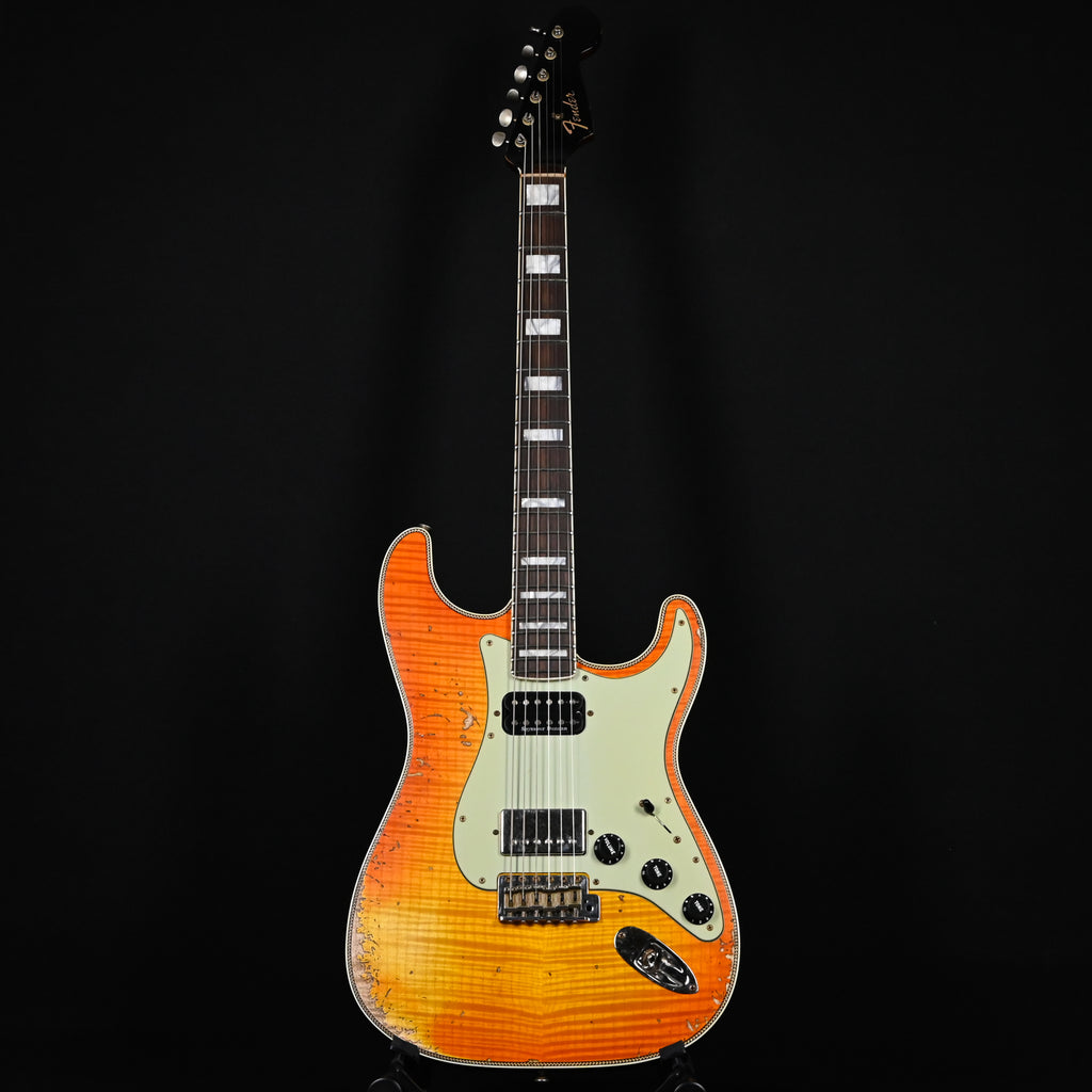 Fender Custom Shop Limited Edition Artisan Flame Maple Top Stratocaster, Relic- Super Aged Honey Burst 2026 (CZ591508) Summer Event Special Run