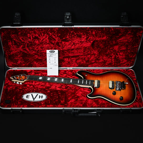 EVH Wolfgang USA Left-Handed w/ Ebony Fingerboard Electric Guitar- 3 Tone Sunburst 2025 (WG15975A)