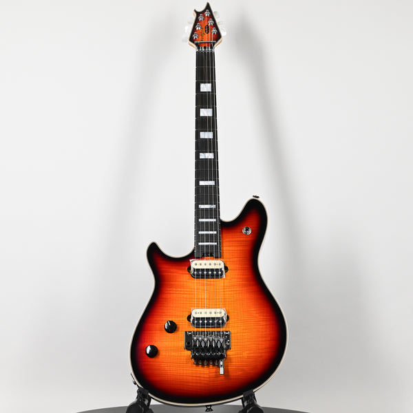EVH Wolfgang USA Left-Handed w/ Ebony Fingerboard Electric Guitar- 3 Tone Sunburst 2025 (WG15975A)