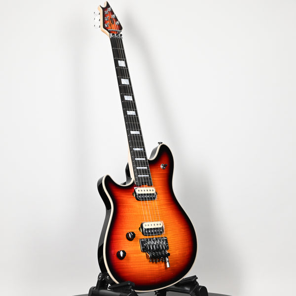 EVH Wolfgang USA Left-Handed w/ Ebony Fingerboard Electric Guitar- 3 Tone Sunburst 2025 (WG15975A)