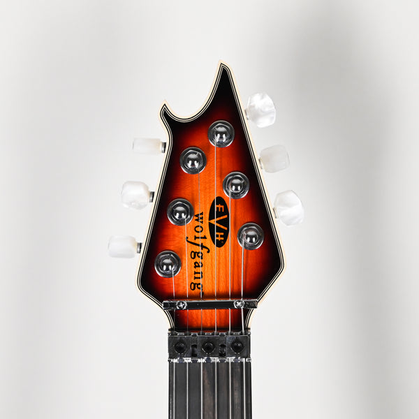 EVH Wolfgang USA Left-Handed w/ Ebony Fingerboard Electric Guitar- 3 Tone Sunburst 2025 (WG15975A)