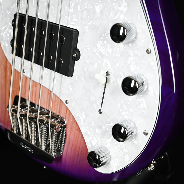 Ernie Ball Music Man StingRay Special 5H Bass Guitar Purple Sunset w/ Rosewood Fingerboard 2024 (K04587)