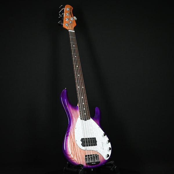 Ernie Ball Music Man StingRay Special 5H Bass Guitar Purple Sunset w/ Rosewood Fingerboard 2024 (K04587)