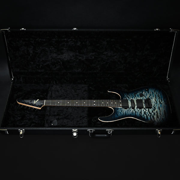 Tom Anderson Custom Angel Electric Guitar- Natural Arctic Blue Burst w/ Binding 2025 (09-05-25P)