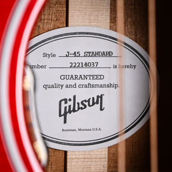 Gibson Acoustic J-45 Standard- Cherry 2024 (22214037)