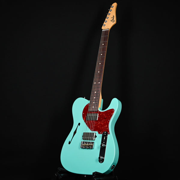 Suhr Alt T Semi-Hollow Electric Guitar- Seafoam Green (78554)