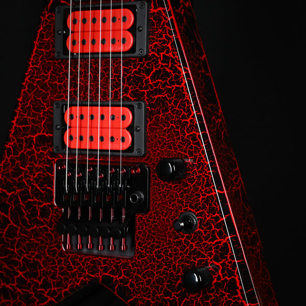 Jackson Custom Shop USA Special Edition King V- Red Crackle (J11074)