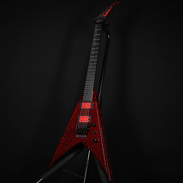 Jackson Custom Shop USA Special Edition King V- Red Crackle (J11074)