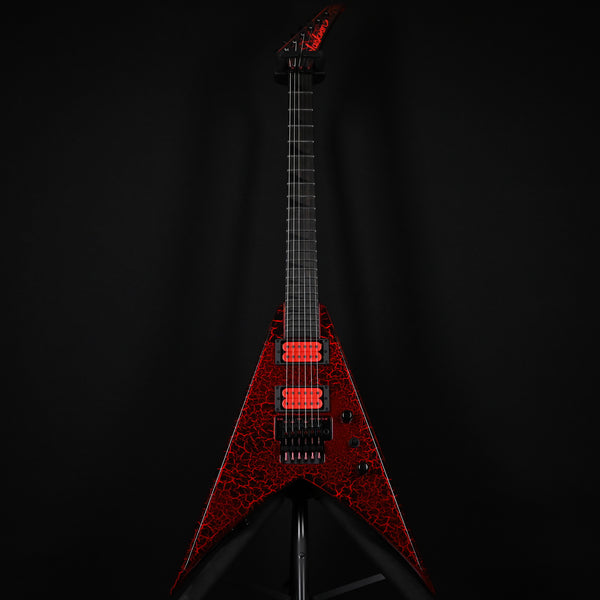 Jackson Custom Shop USA Special Edition King V- Red Crackle (J11074)