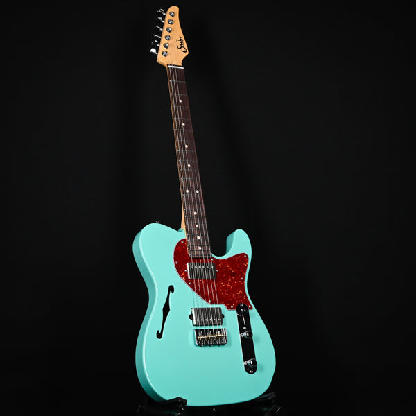 Suhr Alt T Semi-Hollow Electric Guitar- Seafoam Green (78554)