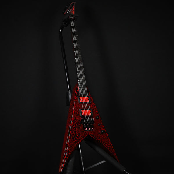 Jackson Custom Shop USA Special Edition King V- Red Crackle (J11074)