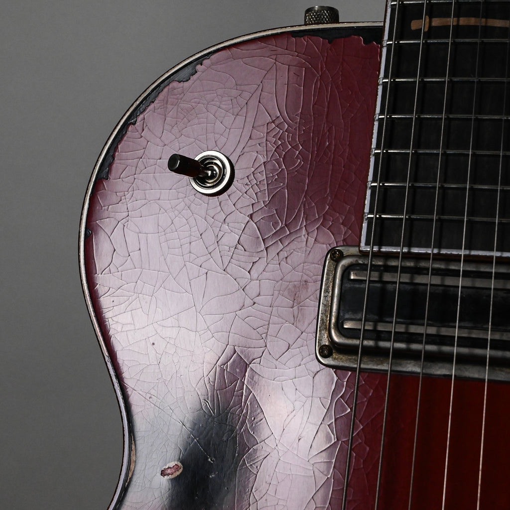 Gretsch Custom Shop USA Masterbuilt Chad Henrichsen 1955 Penguin Heavy Relic- Firebird Red over Black 2025 (UC25113955)