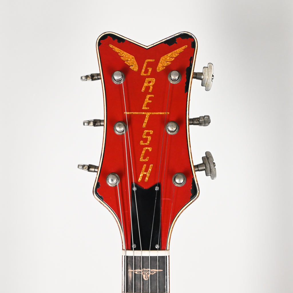 Gretsch Custom Shop USA Masterbuilt Chad Henrichsen 1955 Penguin Heavy Relic- Firebird Red over Black 2025 (UC25113955)
