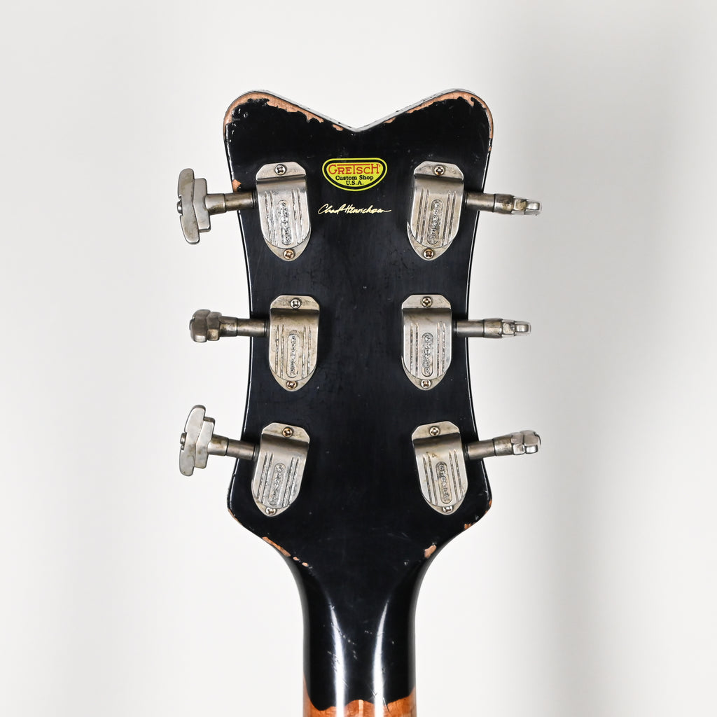 Gretsch Custom Shop USA Masterbuilt Chad Henrichsen 1955 Penguin Heavy Relic- Firebird Red over Black 2025 (UC25113955)