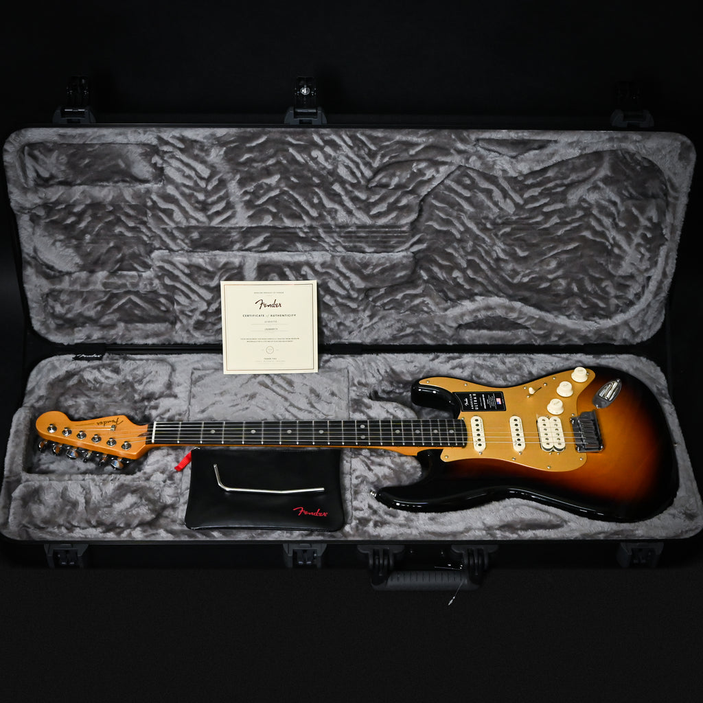 Fender American Ultra II Stratocaster HSS w/ Ebony Fingerboard- Ultraburst 2026 (US26009174)