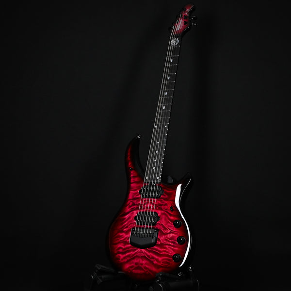 Ernie Ball Music Man Ball Family Reserve Majesty 6-String w/ Quilt Maple Top (60/100)- Red Nebula (M018992)