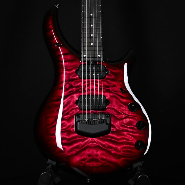 Ernie Ball Music Man Ball Family Reserve Majesty 6-String w/ Quilt Maple Top (60/100)- Red Nebula (M018992)