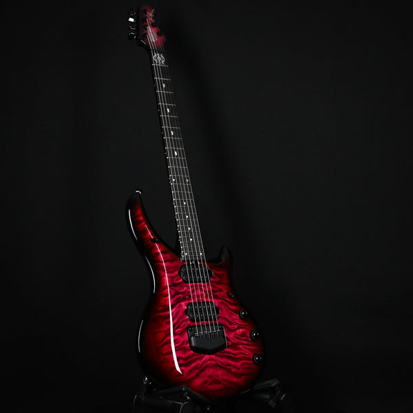 Ernie Ball Music Man Ball Family Reserve Majesty 6-String w/ Quilt Maple Top (60/100)- Red Nebula (M018992)