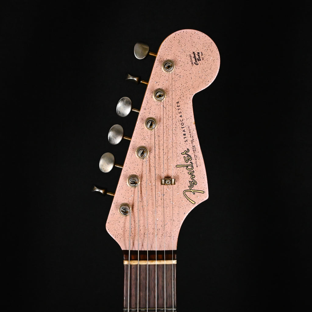 Fender Custom Shop '62 Stratocaster HSS w/ Painted Headcap, Relic- Shell Pink Sparkle 2026 (R150304)