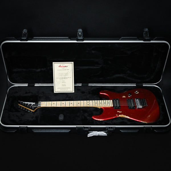 Jackson Custom Shop USA Special Edition San Dimas Nitro Tour Relic- Red Sparkle Mojo 2025 (XN19211)