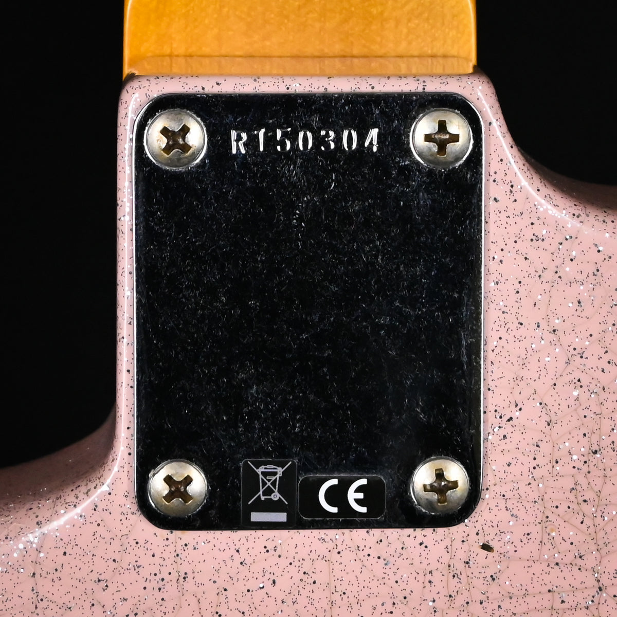 Fender Custom Shop '62 Stratocaster HSS w/ Painted Headcap, Relic- Shell Pink Sparkle 2026 (R150304)