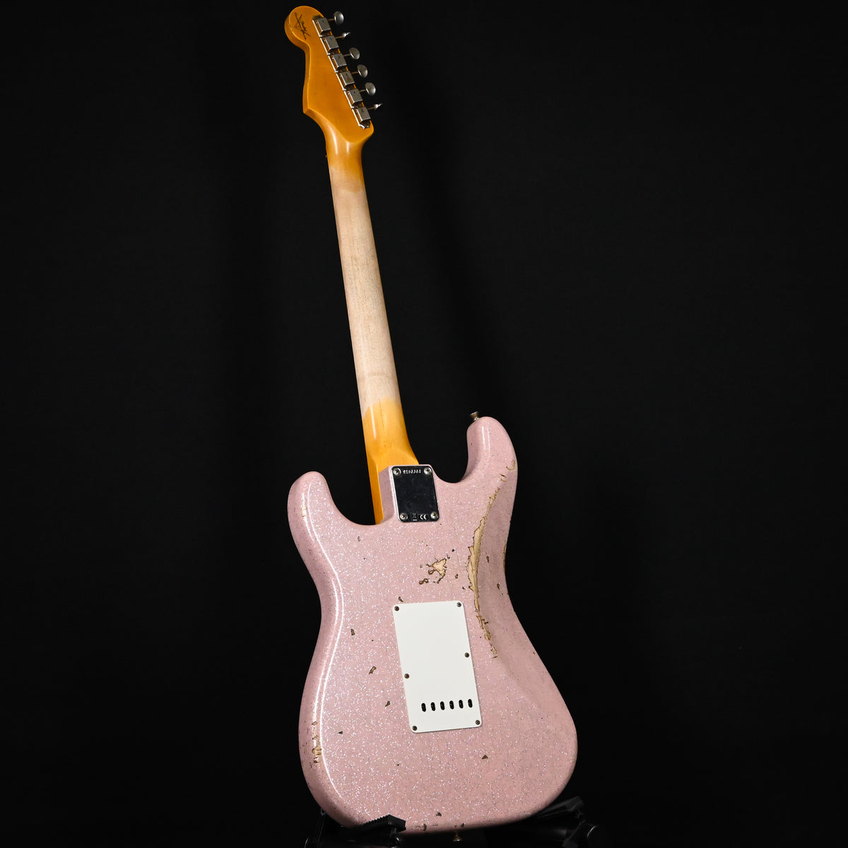 Fender Custom Shop '62 Stratocaster HSS w/ Painted Headcap, Relic- Shell Pink Sparkle 2026 (R150304)