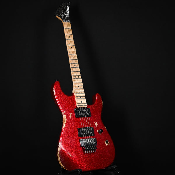 Jackson Custom Shop USA Special Edition San Dimas Nitro Tour Relic- Red Sparkle Mojo 2025 (XN19211)