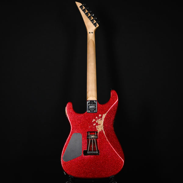 Jackson Custom Shop USA Special Edition San Dimas Nitro Tour Relic- Red Sparkle Mojo 2025 (XN19211)