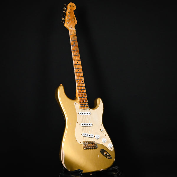 Fender Custom Shop Limited Edition '55 Bone Tone Stratocaster w/ Gold Hardware Relic- Aged HLE Gold 2025 (CZ581296)