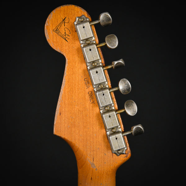 Fender Custom Shop Masterbuilt Dennis Galuszka 62 Stratocaster Super Heavy Relic Daphne Blue / Pink Paisley Brazilian Rosewood 2023 (R129030)